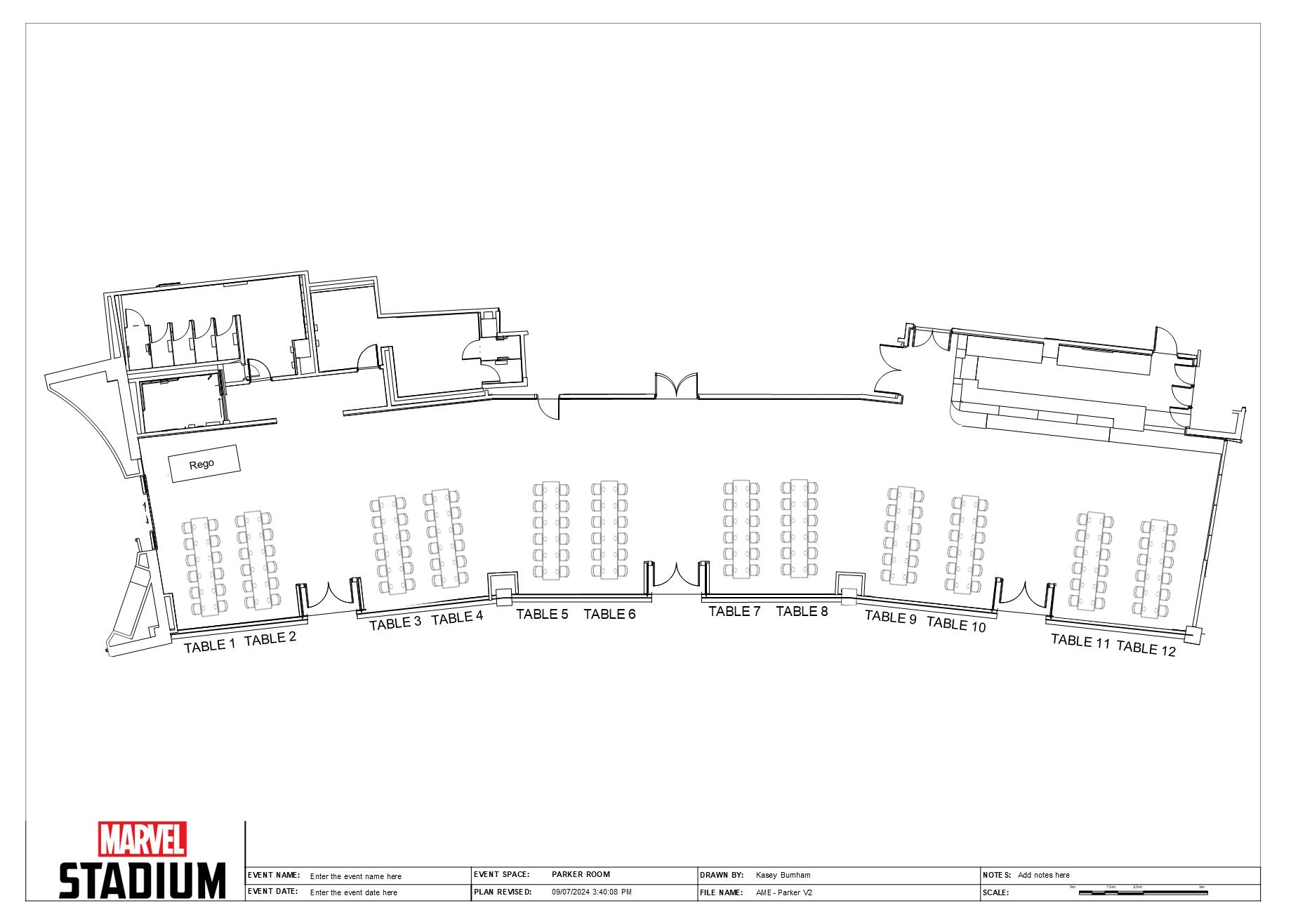 PADDOCK SUITE CORPORATE TABLES