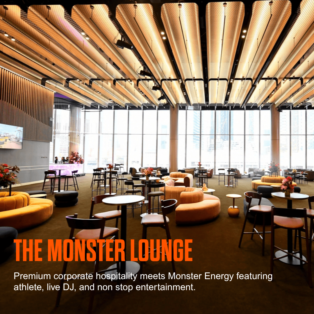 THE MONSTER LOUNGE EXPERIENCE