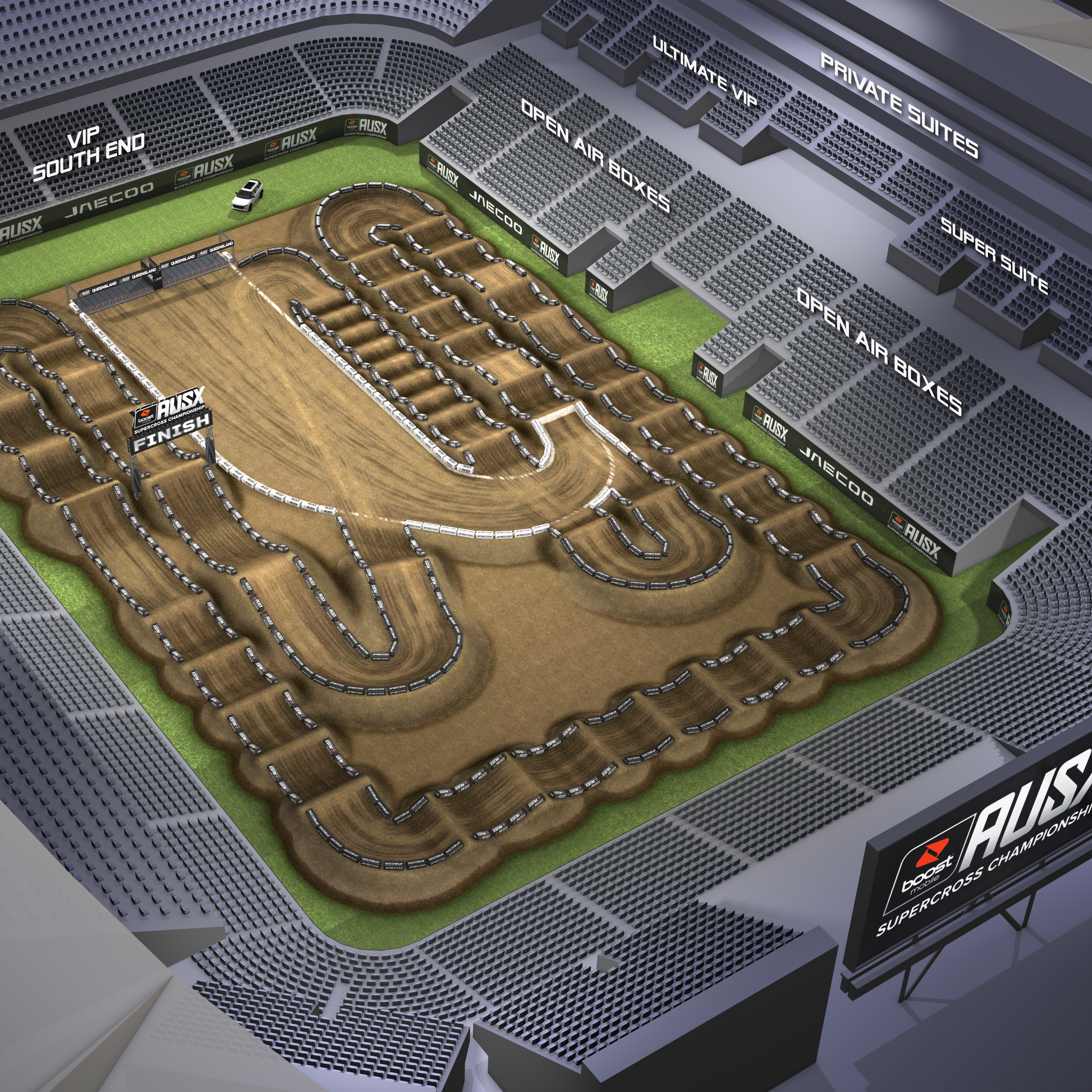OPEN AIR BOX 10 PAX - TOWNSVILLE